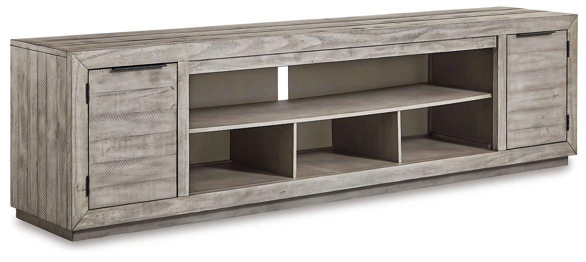 Naydell 92" TV Stand with Electric Fireplace