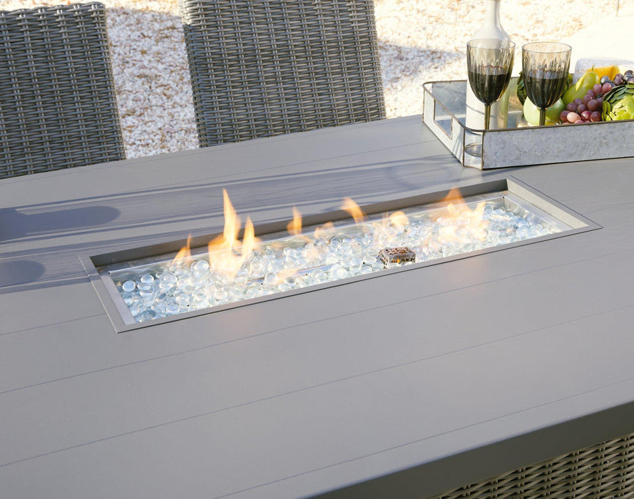 Palazzo Outdoor Bar Table with Fire Pit